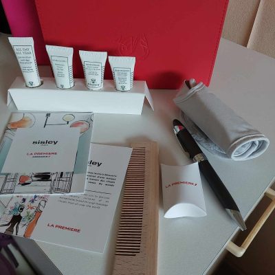 Air France et Sisley "La Premiere" First Class Kit de voyage, beautรฉ, confort