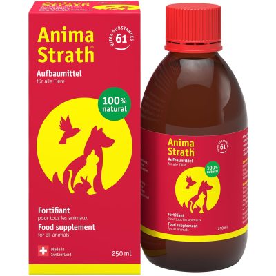 ANIMA-STRATH Liquido Integratore Alimentare Naturale per Cani e Gatti | Cura del Sistema Immunitario e della Digestione con 61 Nutrienti Vitali, Vitamine, Minerali, Aminoacidi e...