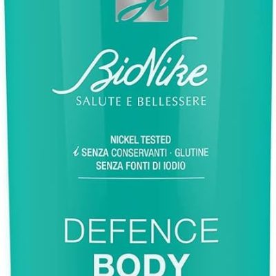 Bionike Defence Body - Crema-Gel Trattamento Anti-cellulite, Azione Drenante e Riducente, per Pelli Sensibili e Intolleranti, Effetto Freddo, Stimola la Circolazione e Contrasta...