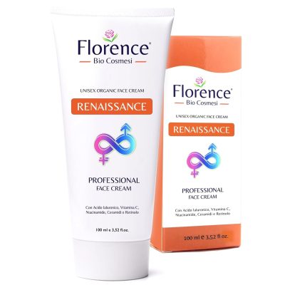 Florence Crema Viso Antirughe Acido ialuronico con Retinolo e Vitamina C - Bio Crema Antirughe, Antietà e Antimacchia per Donna e Uomo. Contorno Occhi, Linee Sottili, Rughe e...