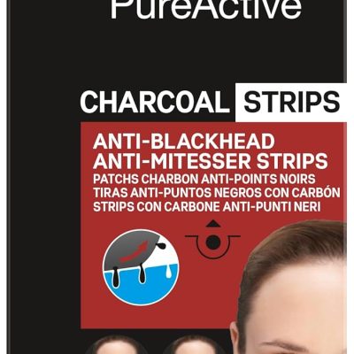 Garnier Viso Pure Active Charcoal Contro Punti Neri, 4 Strisce