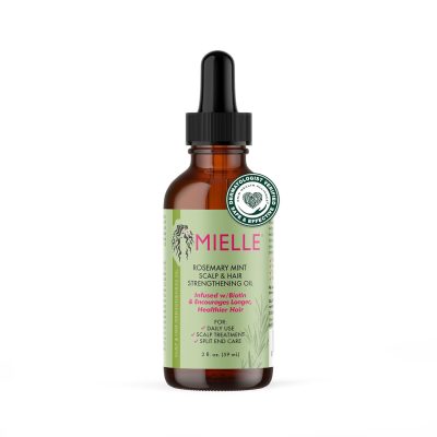Mielle - Olio lisciante e rinforzante per capelli, al rosmarino e menta, 59 ml