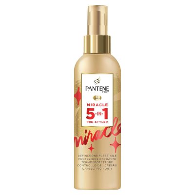 Pantene Pro-V Miracle 5-In-1 Pre-Styler, Spray per Capelli senza Risciacquo, Termoprotettore, per Capelli Flessibili e Modellabili in Qualsiasi Stile, 200 ml