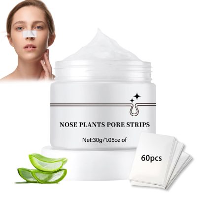 Punti Neri Rimozione,Crema Punti Neri Rimozione,60 pcs Cerotti Punti Neri Naso,Maschere Esfolianti e Detergenti,Leaving Your Skin Fresh and Clean,Per Tutti I Tipi Di Pelle