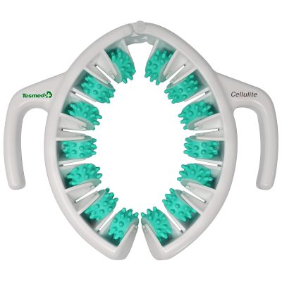 TESMED CELLULITE โ Il Massaggiatore Anticellulite Made in Italy con Tripla Azione Brevettata su Cosce e Glutei (Verde)