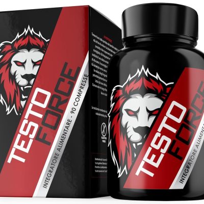 TESTO FORCE | 90 Compresse | Azione Rapida e Potente | Aumento puro della Massa Muscolare | Made In Italy | Tribulus Terrestris, Maca Peruviana, Ashwaganda, Zinco, Testo Force