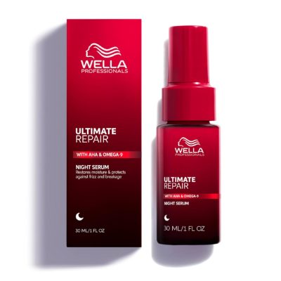 Wella Professionals Siero Notturno per Capelli Ultimate Repair - Siero Senza Risciacquo per Capelli Secchi/Danneggiati - Trattamento Anticrespo