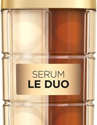 L'Oréal Paris Siero Anti-Età, Per Tutti i Tipi di Pelle, Doppia Azione Rassodante e Illuminante, Pelle Morbida e Nutrita, Zero Rughe, Con Collagene e Vitamine B3 e C, Age...