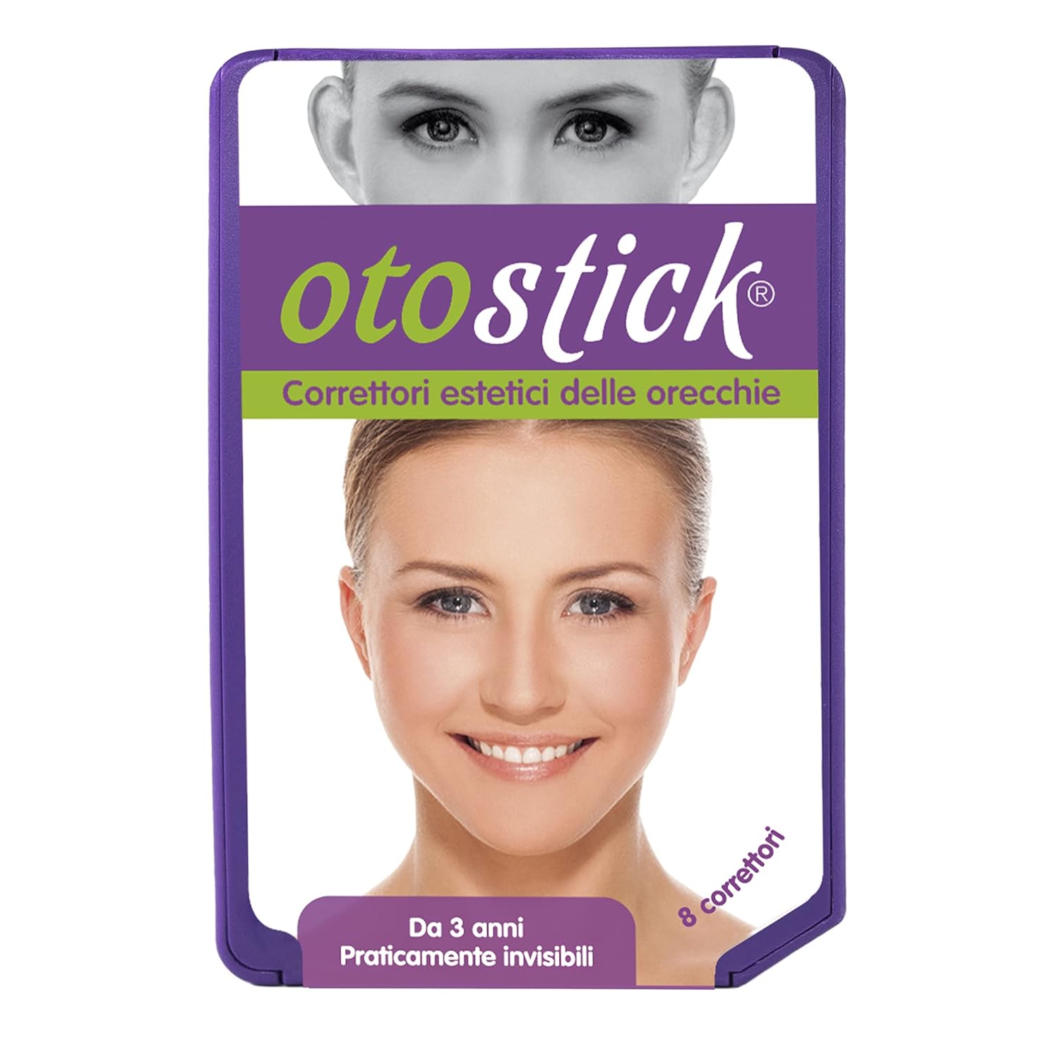 Otostick | Correttore per Orecchie a Sventola | Contiene 8 correttori | A partire dai 3 anni d’età.