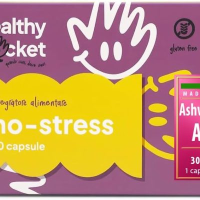 Supplement - No Stress | Lactose Free - Gluten Free | Healthy Pocket - 30 Capsules