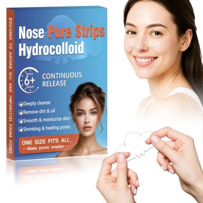 Bellifluous Blackheads Removal, 20 Pieces Blackhead Nose Patches for Deep Cleansing, Oil Absorption, Pores Release, Puntis Neris Nose Strips for All Skin Types