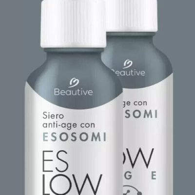 Eslow Anti-age Siero Viso Antietà Levigante Rughe con Esosomi e Acido Ialuronico