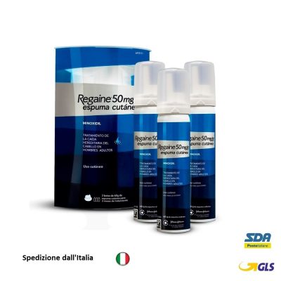Regaรฌne5% FOAM Rogaรฌne5% MINOXIDรฌL 5% TRATTAMENTO RICRESCITA 3 MESI