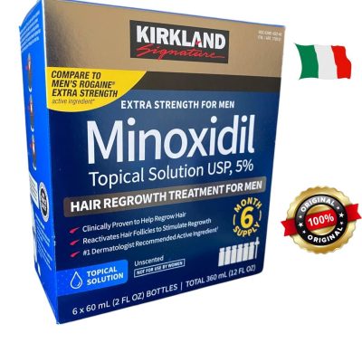 Siero 5% Capelli Uomo 6 Mesi Originale 100% Spedizione Express GUARDA e SCOPRI!!