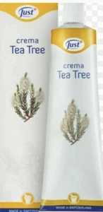 Crema tea tree just originale da 100ML per brufoli psoriasi dermatiti eczema